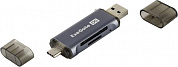 ExeGate <CR-201CA> USB-A/USB-C SD/microSD Card Reader/Writer <EX297630RUS>