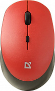 Defender Auris Wireless Optical Mouse <MB-027 Red> (RTL) USB 4btn+Roll <52026>