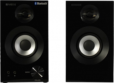 Колонки SVEN SPS-621 Black (2x14W, дерево, Bluetooth)