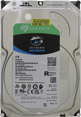 HDD 4 Tb SATA 6Gb/s Seagate SkyHawk Surveillance <ST4000VX013> 3.5"