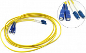 Patch cord  ВО, LC-SC, Duplex, SM 9/125  3м