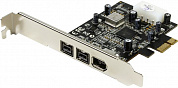 STLab F-301 (RTL) PCI-Ex1, 1 port-ext IEEE1394a, 2 port-ext IEEE1394b