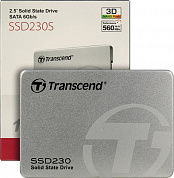 SSD 128 Gb SATA 6Gb/s Transcend SSD230S <TS128GSSD230S> 2.5" 3D TLC