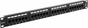 Patch Panel 19" 1U UTP 24 port кат 5e, Rexant <04-0021>