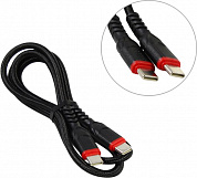 Hoco X59 Black <794147> Кабель USB-C-->USB-C  1м