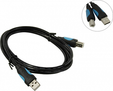 Vention <VAS-A16-B150> Кабель USB 2.0 A-->B 1.5м