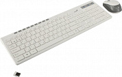 Genius Smart KM-8230 White (Кл-ра,USB,FM+Мышь3кн, Roll,USB,FM) (31340015402)