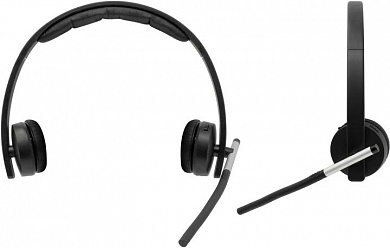 Logitech Wireless Headset Dual H820e (USB/радио, наушники с микрофоном, с рег. громкости) <981-000517>
