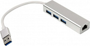 ExeGate EXE-77U3T-45 <EX294185RUS> Кабель-адаптер USB3.0 --> UTP 1000Mbps+3xUSB3.0