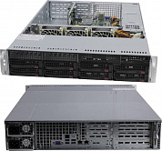 SuperMicro 2U 6029P-WTR (LGA3647, C621, WIO, SVGA, SATA RAID, 8xHS SAS/SATA, 2xGbLAN, 12DDR4 1000W HS)