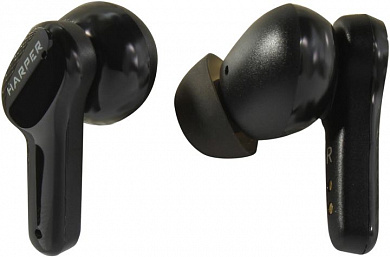 Наушники с микрофоном HARPER HB-555 Black (Bluetooth 5.0)