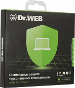 Антивирус Dr.WEB Security Space(Pro) на 2 ПК <BHW-B-24M-2-A3> (BOX, без DVD) на 2 года