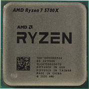CPU AMD Ryzen 7 5700X     (100-000000926)  3.4 GHz/8core/4+32Mb/ Socket AM4