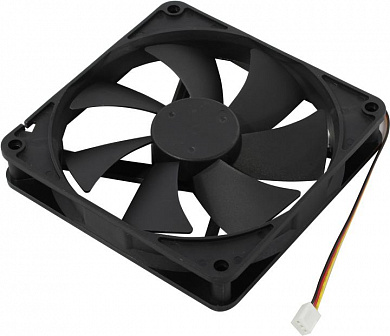 Gembird <D14025BM-3> for m/tower (3пин, 140x140x25мм)