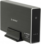 Gembird <EE3-U3S-80> (EXT BOX для внешнего подключения 3.5" SATA HDD, USB3.0, Aluminum)+БП
