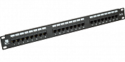 LAN-PPi24U5E Патч-панель LANMASTER 24 порта с индикаторами, UTP, кат.5E, 1U