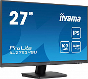 LCD IIYAMA 27'' XU2793HSU-B6 {IPS 100Hz 1ms 8bit(6bit+FRC) 250cd HDMI2.0 DisplayPort1.2 2xUSB2.0 2x2W 2x2W}