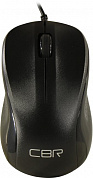 CBR Optical Mouse <CM131 Black> (RTL) USB  3but+Roll