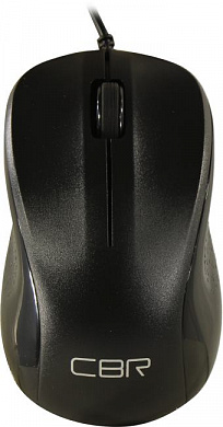 CBR Optical Mouse <CM131 Black> (RTL) USB  3but+Roll