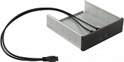 Orient <C190> Front Panel 2xUSB3.0 port (крепление на лицевую панель корпуса 5.25")