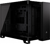 Корпус без блока питания Corsair CC-9011265-WW 2500X Airflow, Midi-Tower, TG, no fan, 2xUSB-A 3.2, Black