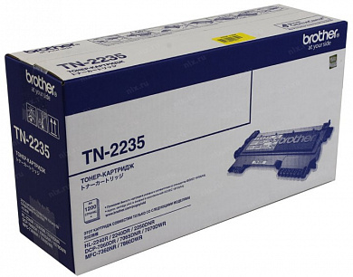 Тонер-картридж Brother TN-2235 для HL-2240R/2240DR/2250DNR, DCP-7060DR/7065DNR/7070DWR, MFC-7360NR/7860DWR