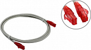 Hyperline <PC-LPM-UTP-RJ45-RJ45-C5e-2M-LSZH-GY> Patch Cord UTP кат.5e LSZH, 2м, серый 