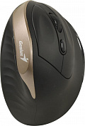 Genius Wireless Vertical Mouse Ergo 8250S <Black> (RTL) USB 6btn+Roll (31030031400)