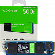 SSD 500 Gb M.2 2280 M WD Green SN350 <WDS500G2G0C>