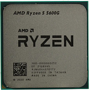 CPU AMD Ryzen 5 5600G BOX (100-100000252)   3.9 GHz/6core/SVGA RADEON/3+16Mb/65W Socket AM4