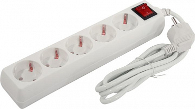 Сетевой удлинитель Buro BU-PS5.1/W <1.5м> (5 розеток)