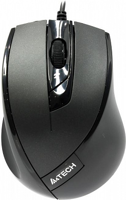 A4Tech V-Track Mouse <N-600X-1 Black> (RTL) USB 4btn+Roll, уменьшенная