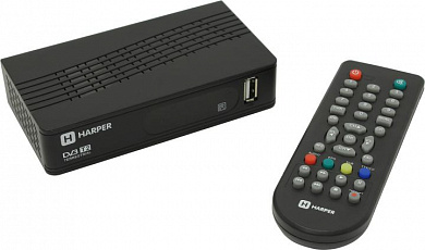 HARPER <HDT2-1202> (Full HD A/V Player, HDMI, RCA, USB2.0, DVB-T/DVB-T2, ПДУ)