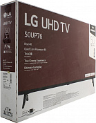50" LED ЖК телевизор LG 50UP76006LC (3840x2160, HDMI, LAN, WiFi, BT, USB, DVB-T2, SmartTV)