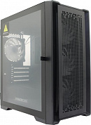 Miditower Powercase ByteFlow Micro Black <CAMBFB-A4> MicroATX, без БП
