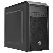 Minitower SilverStone Precision PS16 <SST-PS16B> Black MicroATX без БП