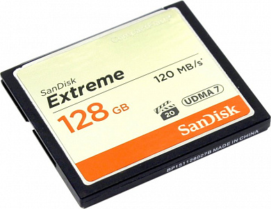 SanDisk Extreme <SDCFXSB-128G-G46> CompactFlash Card 128Gb