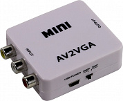 <AV2VGA> адаптер RCA (F)--> DSub (F) +audio