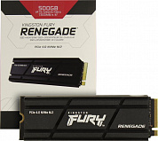 SSD 500 Gb M.2 2280 M Kingston Fury Renegade <SFYRSK/500G>