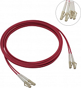 Patch cord  ВО, LC-LC, Duplex, MM 50/125 OM4  4м