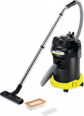 Пылесос Karcher AD 4 PREMIUM *EU-II 600Вт желтый