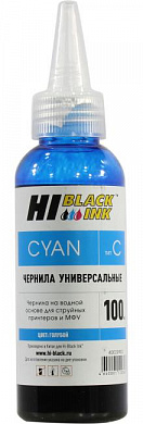 Чернила универсальные Hi-Black <40020902> Cyan тип C (100мл)