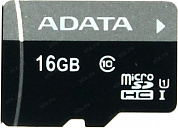 ADATA Premier <AUSDH16GUICL10-R> microSDHC Memory Card 16Gb UHS-I U1 Class10