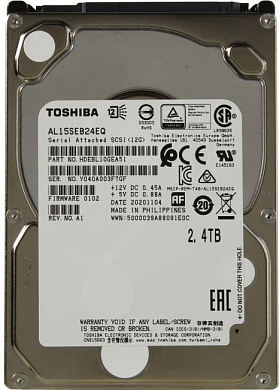 HDD 2.4 Tb SAS 12Gb/s Toshiba <AL15SEB24EQ> 2.5"