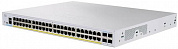 CBS350-48P-4G-CN CISCO CBS350 48x10/100/1000 PoE+ ports 370W power budget, 4x 1Gb SFP uplink, 1xFan, Mounting Kit