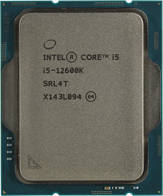 CPU Intel Core i5-12600K      3.7 GHz/6PC+4EC/SVGA UHD Graphics770/9.5+20Mb/150W/16 GT/s LGA1700
