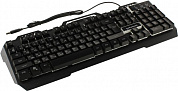 Клавиатура Nakatomi Navigator <KG-35U Black> <USB> 104КЛ, подсветка клавиш