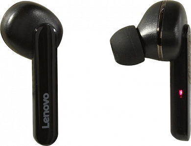 Наушники с микрофоном Lenovo HT28 Black (Bluetooth5.0)
