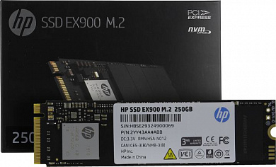 SSD 250 Gb M.2 2280 M HP EX900 <2YY43AA> 3D TLC