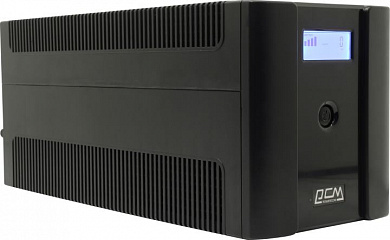 UPS 2000VA PowerCom Raptor <RPT-2000AP LCD EURO> +USB+защита телефонной линии/RJ45